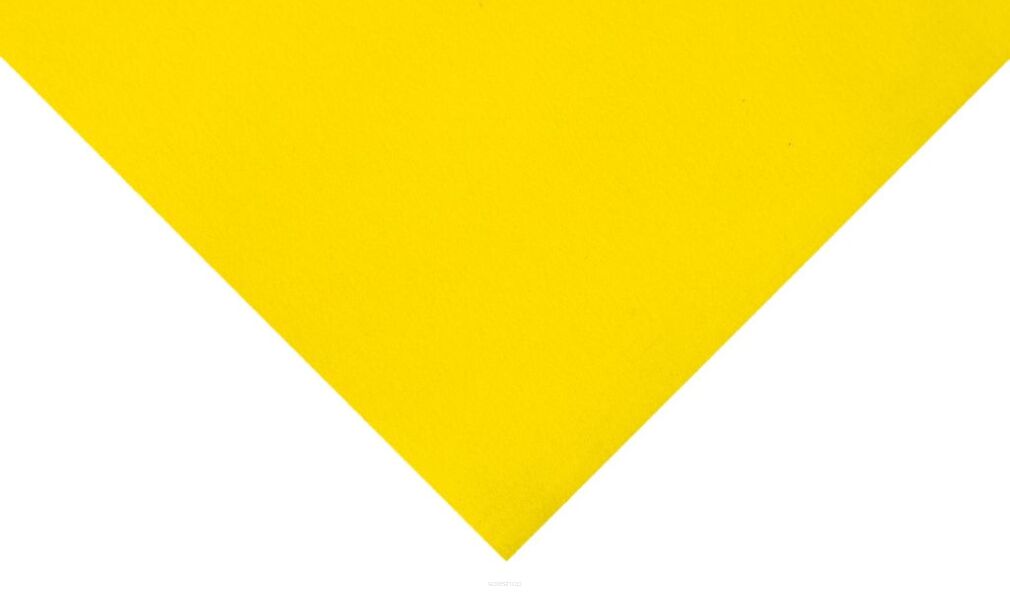 Włóknina filcowa 3mm 300g/m2 żółta 1,5x1m