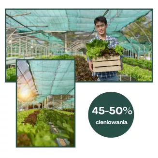 Dzianina cieniująca 50g/m2 2x50m - 2