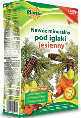 Nawóz Planta jesienny pod iglaki 1kg + 100g gratis