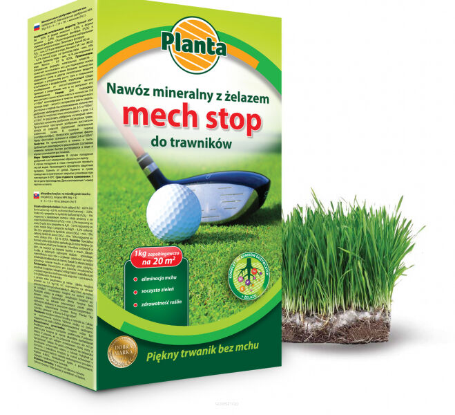 Nawóz mineralny MECH STOP na trawniki 1kg