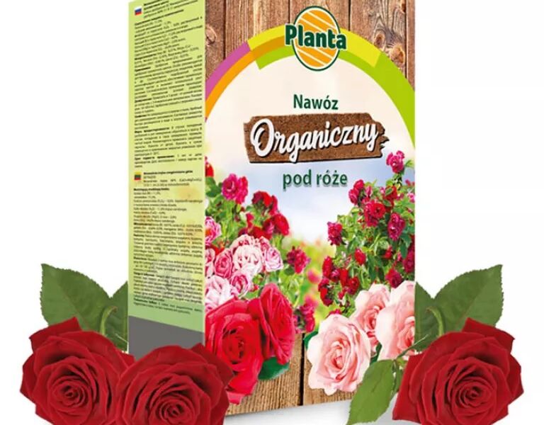 Nawóz organiczny planta pod róże i kwiaty ogrodowe 1,8kg
