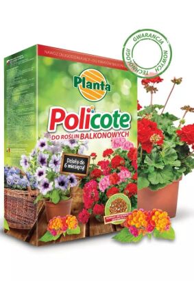Nawóz długodziałający do roślin i kwiatów balkonowych Policote