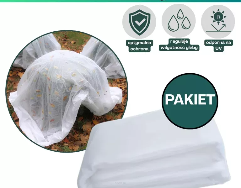 Agrowłóknina biała 60g/m2 3,2x25m Plantex