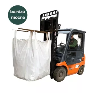 BIG-BAG ECO 75x75x100cm płaskie dno góra otwarta 1 szt - 2