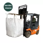 Big bag 75x75x100 płaskie dno góra otwarta 1 szt - 2