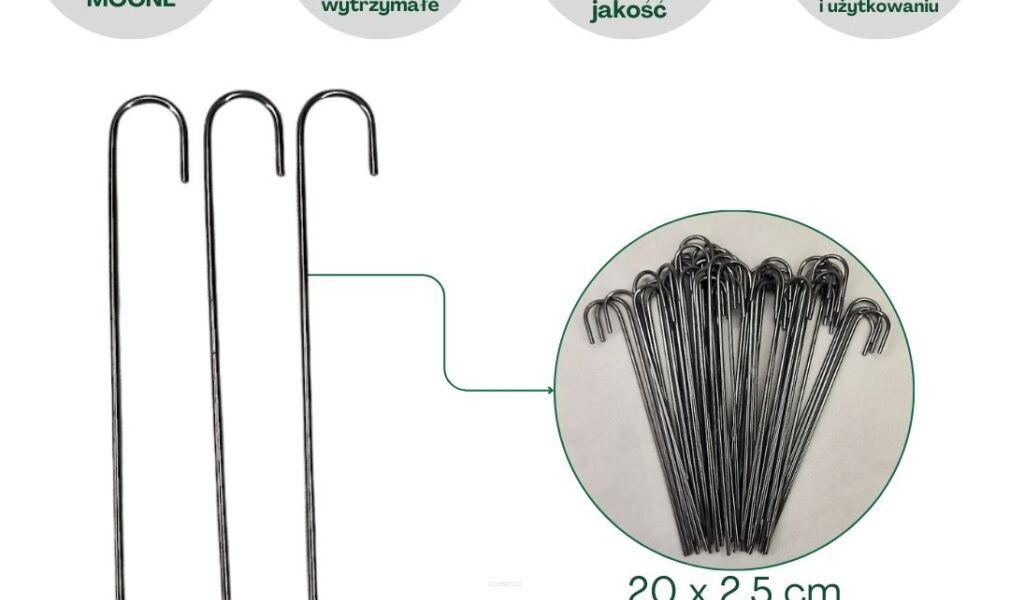 Szpilki stalowe J 100 szt.