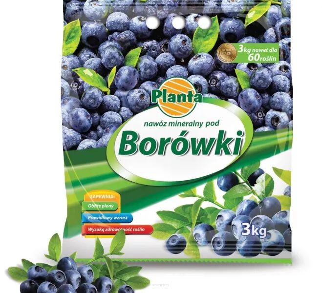 Nawóz mineralny pod borówki 3kg