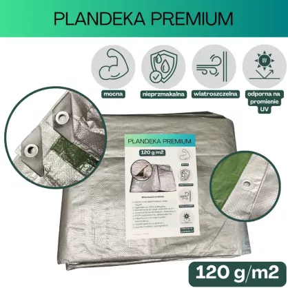 Plandeka PE 120g/m2 PROFI 4x5
