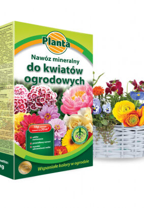 Nawóz mineralny do kwiatów ogrodowych 1kg