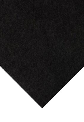 Włóknina meblarska Fibertex 125g/m2 czarny 1,6x100m gładki