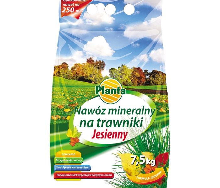 Nawóz Planta jesienny na trawniki 7,5kg