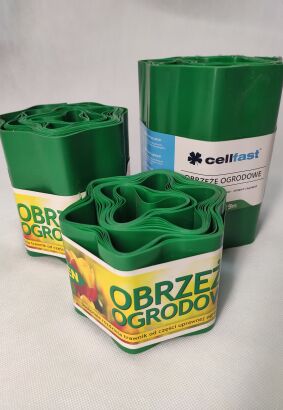 Obrzeże trawnikowe zielone 10cm x 9m