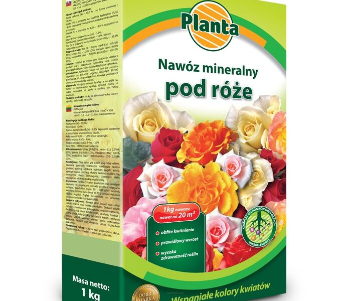 Nawóz mineralny pod róże Planta 1kg