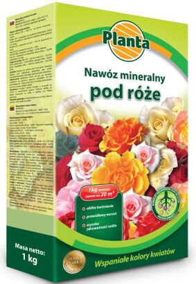 Nawóz mineralny pod róże Planta 1kg