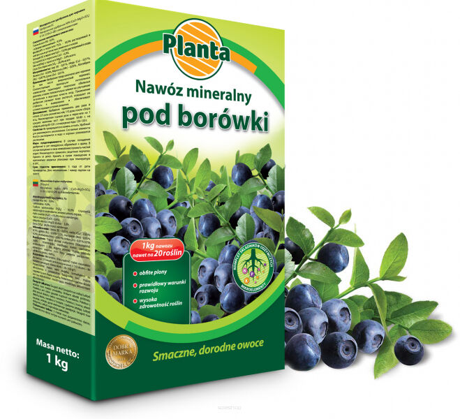 Nawóz mineralny pod borówki 1kg
