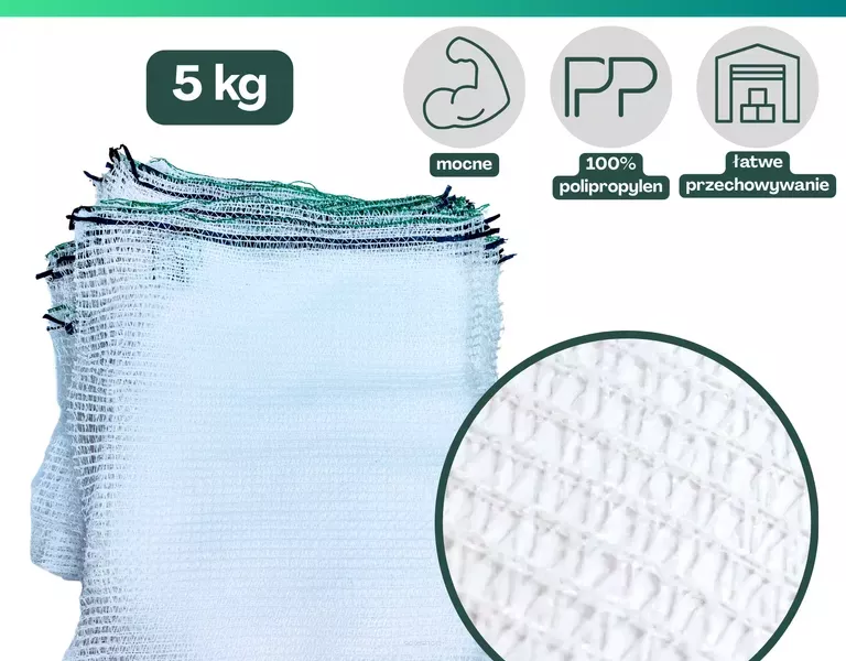 Worki raszlowe 5kg bałe 5 szt